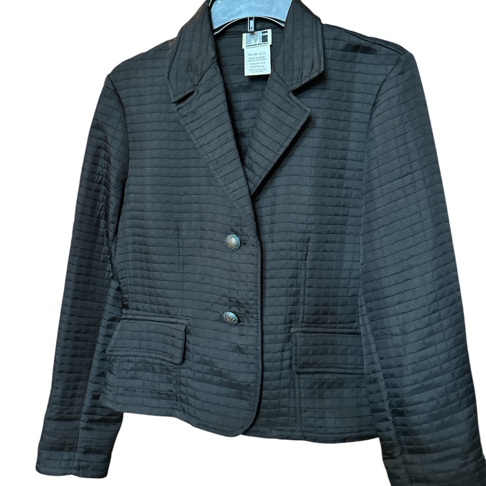 Modern Images Women's Black Quilted Jacket